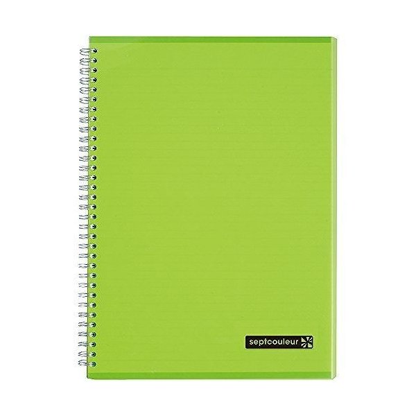 Marumam Septcoleur Notebook A4 80 Sheet Green MM-N570-03