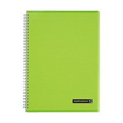 Marumam Septcoleur Notebook A4 80 Sheet Green MM-N570-03