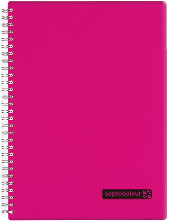 Marumam Septcoleur Notebook A4 80 Sheet Pink MM-N570-08