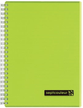 Marumam Septcoleur Notebook A5 80 Sheet Green MM-N572-03