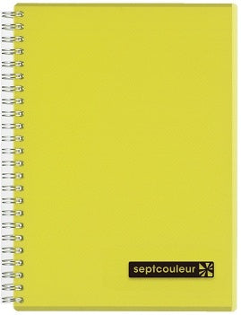 Marumam Septcoleur Notebook A5 80 Sheet Yellow MM-N572-04