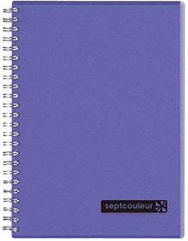 Marumam Septcoleur Notebook A5 80 Sheet Purple MM-N572-10