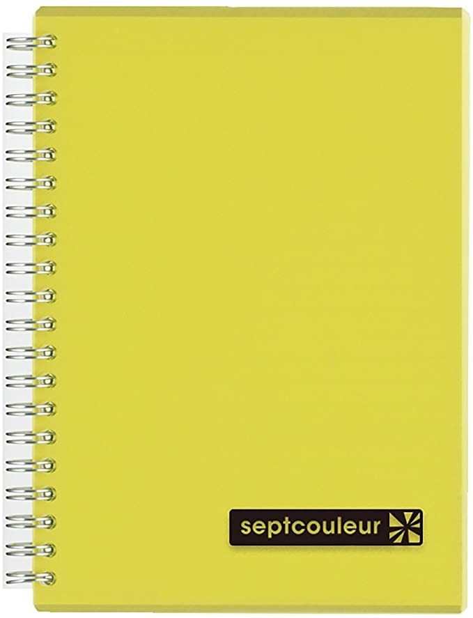 Marumam Septcoleur Notebook B6 80 Sheet Yellow MM-N575-04