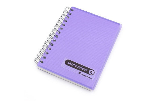 Marumam Septcoleur Notebook B6 80 Sheet Purple MM-N575-10
