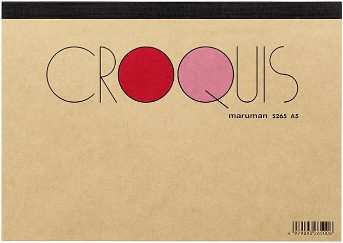 Marumam Sketch Pad CROQUIS 60g 60shts A5