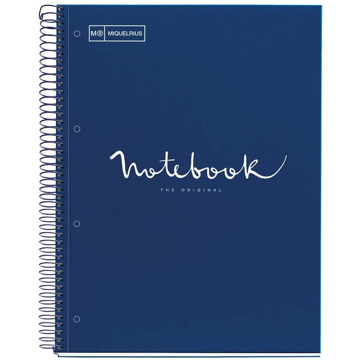 Miquelrius Notebook 1 A4 80 HOR 90G EMOTIONS NAVY ML-45271