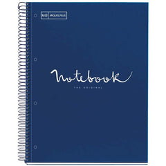 Miquelrius Notebook 1 A4 80 HOR 90G EMOTIONS NAVY ML-45271