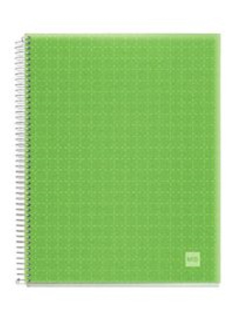 Miquelrius Note book 1 A4 100 HOR CANDY APPLE GREEN ML-45376