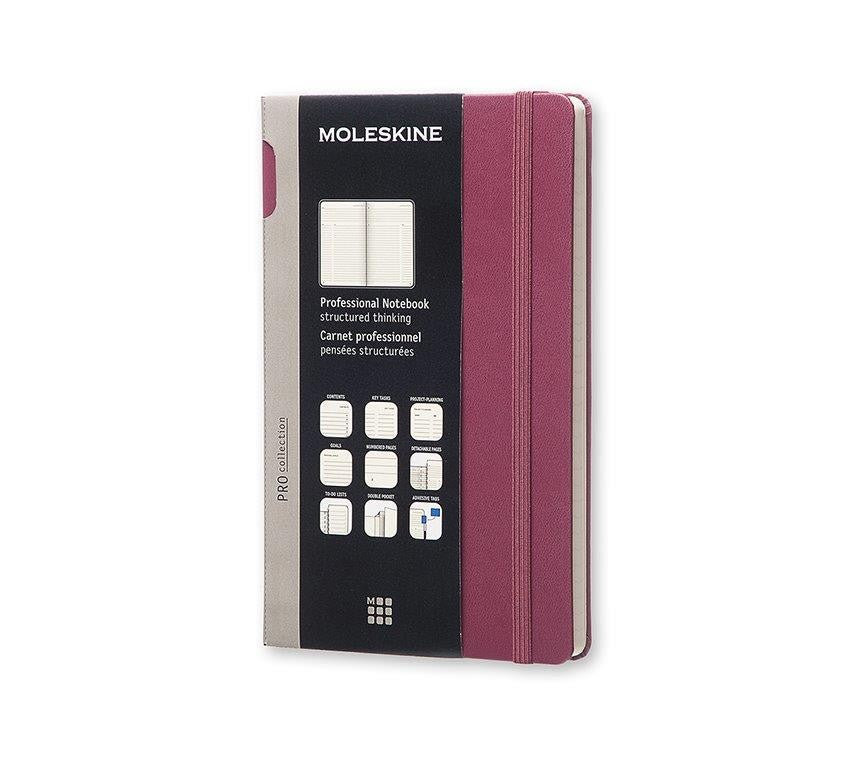 Moleskine Professional Notebook Purple L 891317