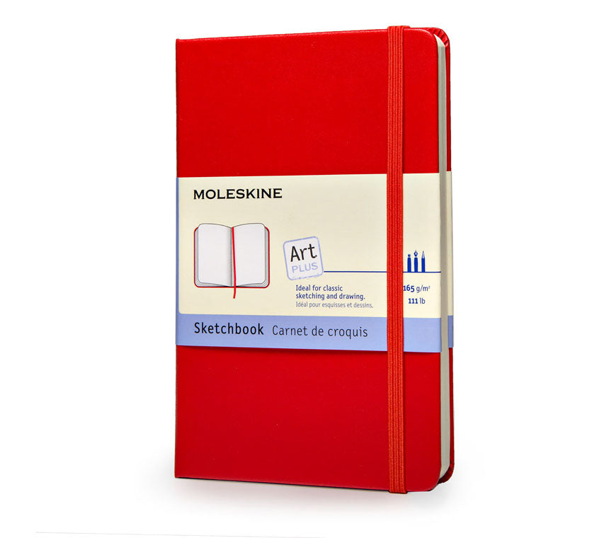 Moleskine Sketch Book Red dsp 9 930307