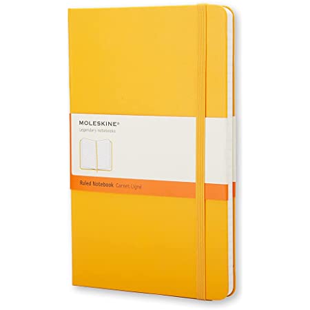 Moleskine CLASSIC Notebook L RULED Hard COVER Dark yellow
