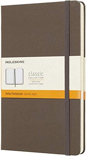 Moleskine CLASSIC Notebook L RULED Hard COVER EARTH Brown