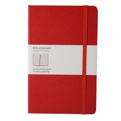 Moleskine Squared Notebook Red Large dsp 6