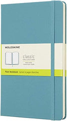 Moleskine CLASSIC Notebook L PLAIN Hard COVER REEF BLUE