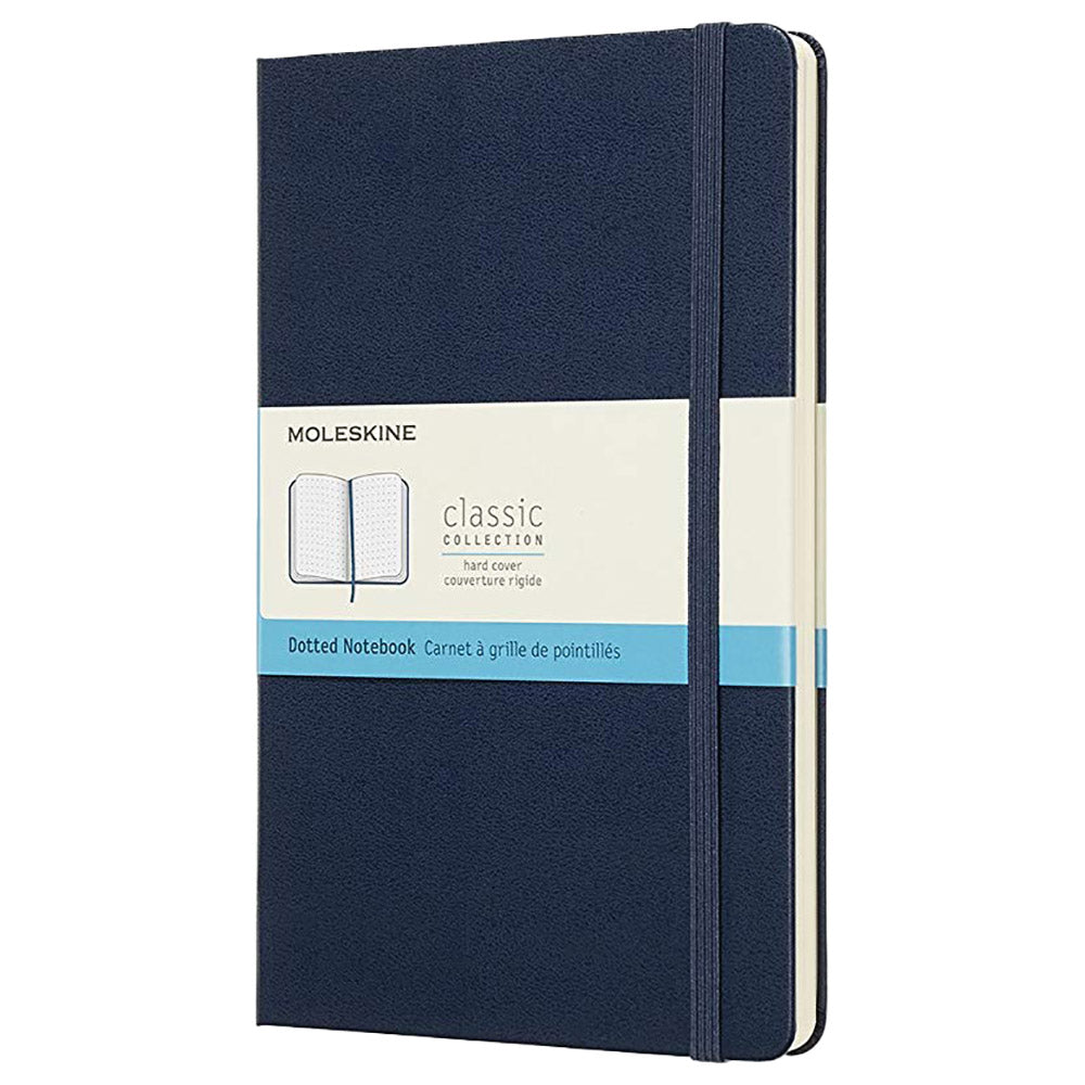 Moleskine Notebook L Dotted SAPPHIRE BE Hard COVER