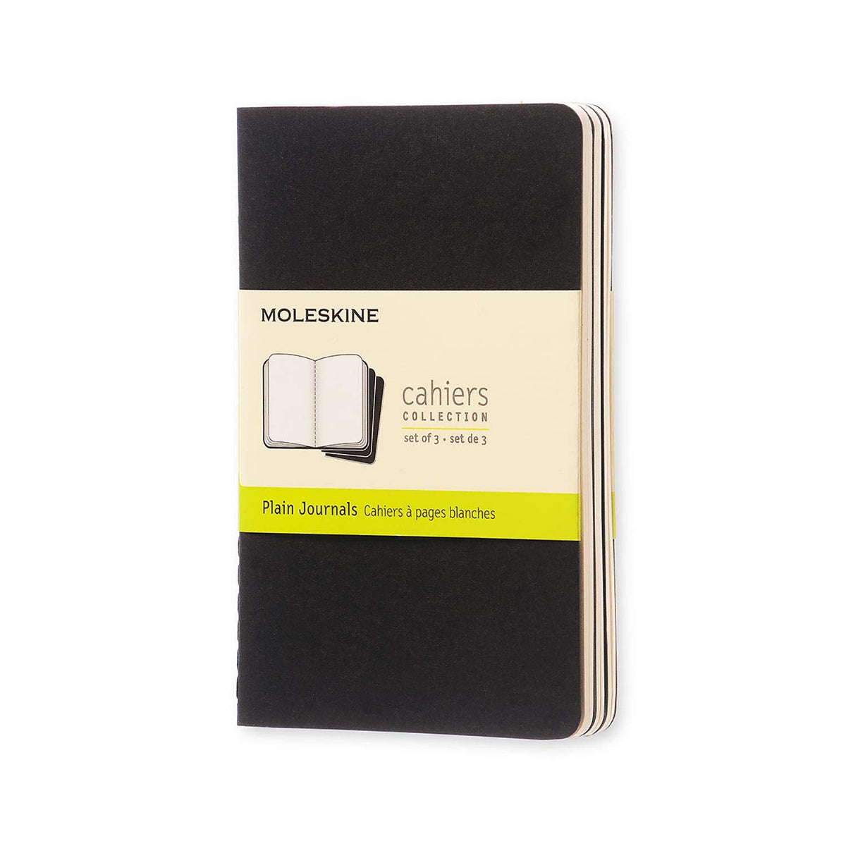 Moleskine Cahier P Plain st 3 BK 7004918