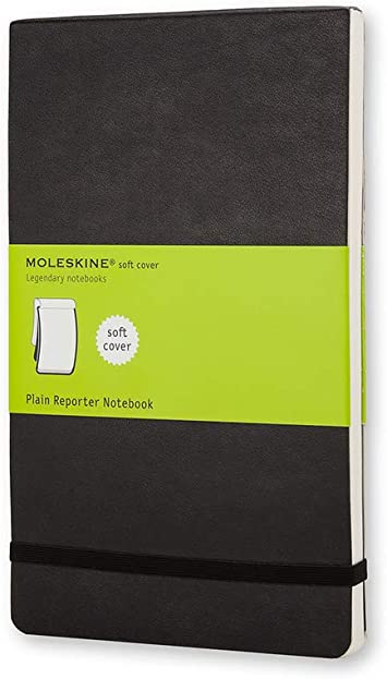 Moleskine Reporter Plain L dsp 6pc 705533