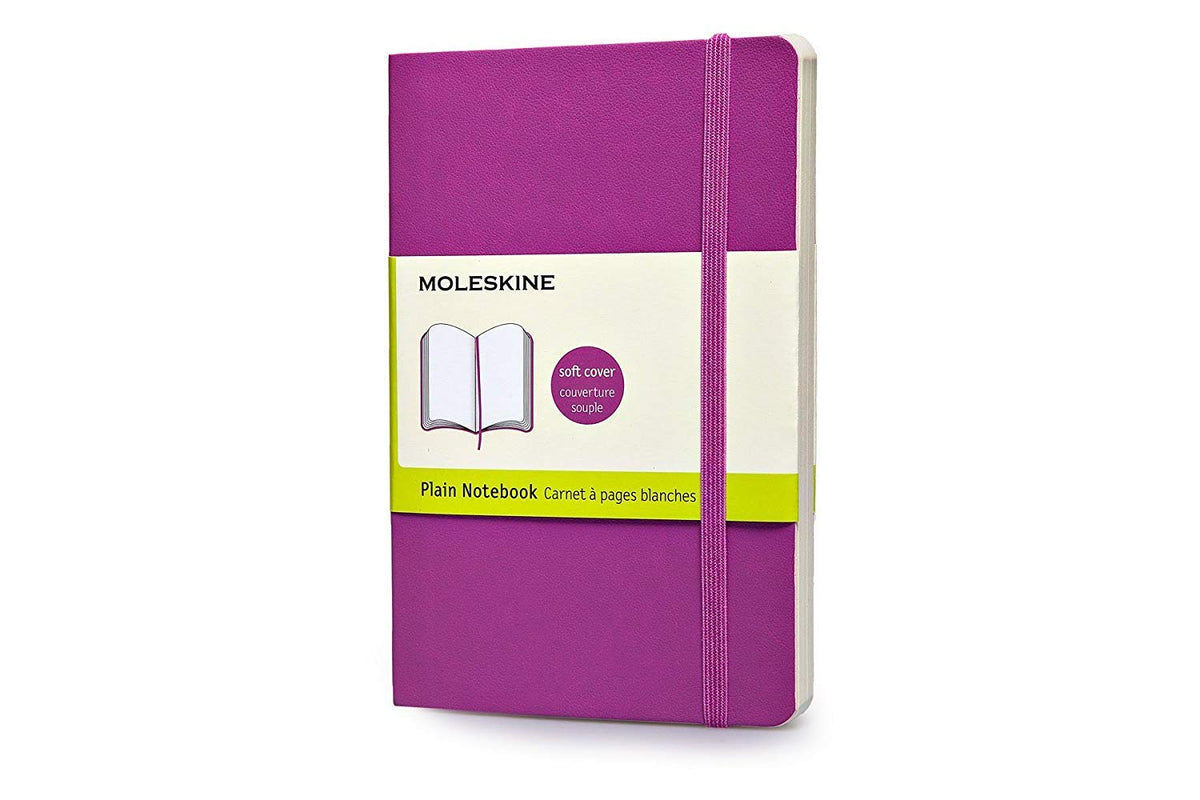 Moleskine Plain Notebook Soft Purple - 323609