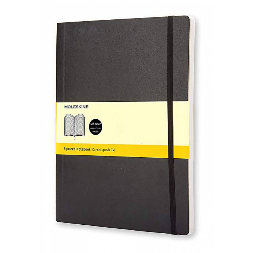 Moleskine Soft Notebook k Large Square dsp 15pc 707186