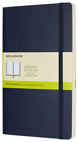 Moleskine Notebook L PLAIN SAPPHIRE BE SOFT 854757