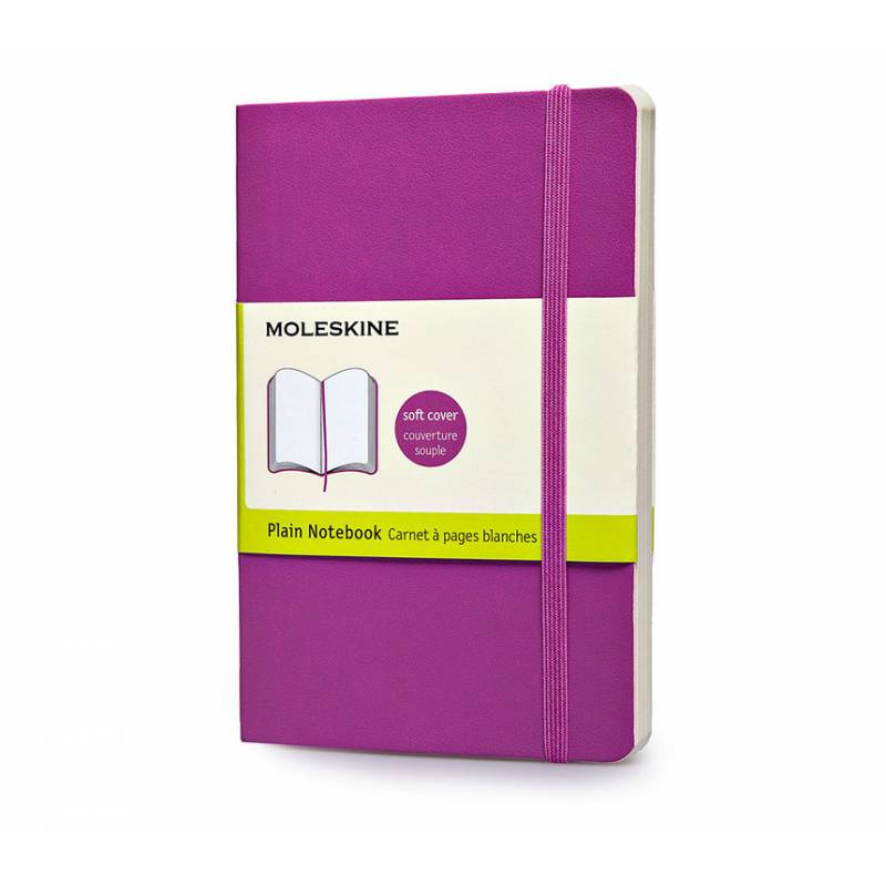 Moleskine Plain Notebook Soft Purple - Large 323722