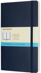 Moleskine Dotted Notebook Large Sapphire BE Soft Cover