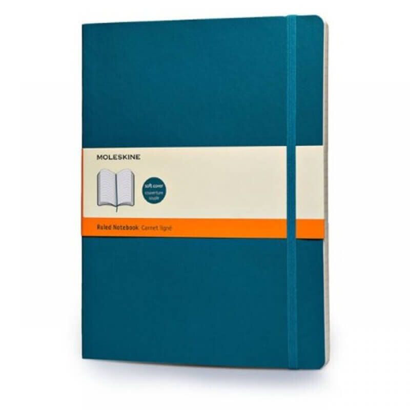 Moleskine Ruled Notebook Soft blue - XL 323753