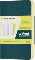 Moleskine Volant Ruled set of 2 green-708640