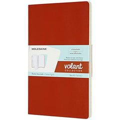 Moleskine Volant Ruled set of 2 scarlet red 890396
