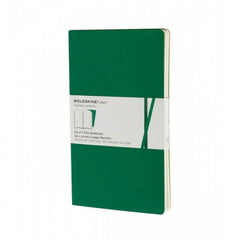 Moleskine Volant Large Ruled set of 2 spanish green 890549
