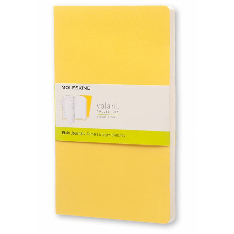 Moleskine Volant Large Plan set of 2 bright yellow 890532