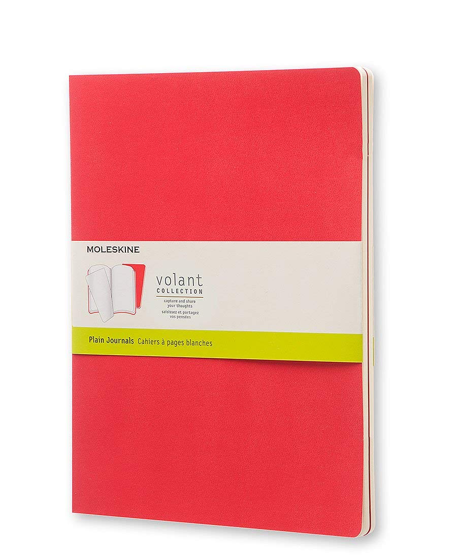 Moleskine Volant XL Plan set of 2 scarlet red 890570