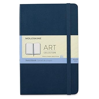 Moleskine ART SKETCHBOOK A4 SAPPHIRE BLUE-6727