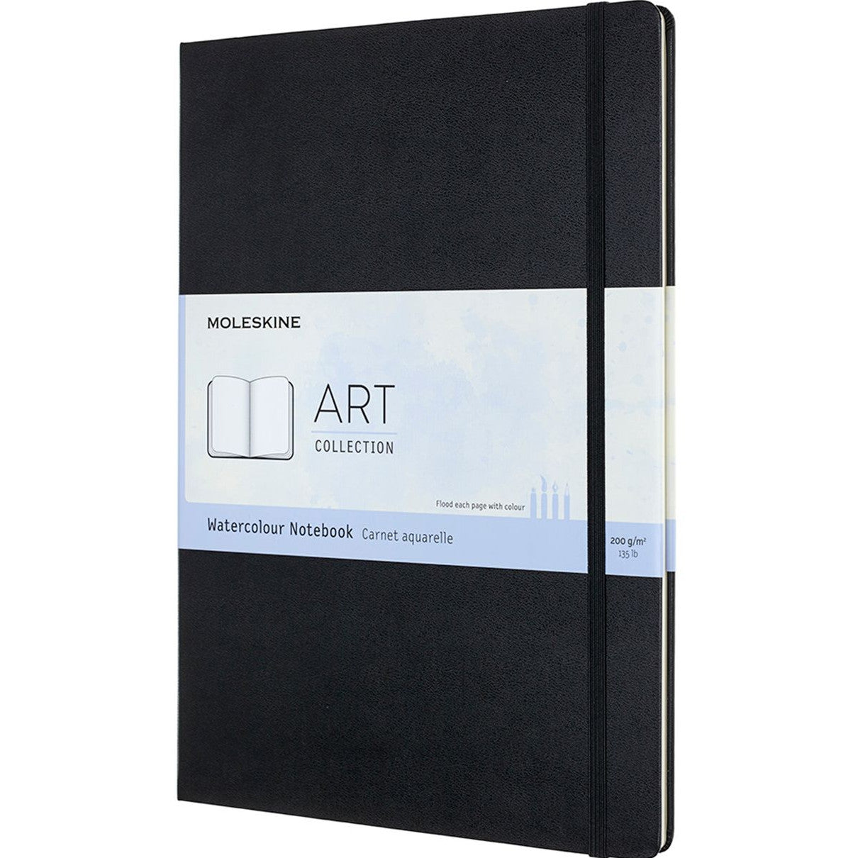 Moleskine ART WATERCOLOUR NTBK A4 BLACK-6758
