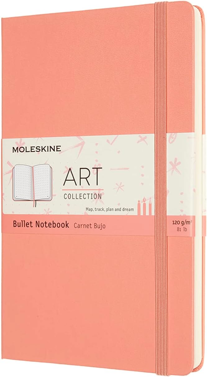 Moleskine ART BULLET NB L CORAL PINK-2929