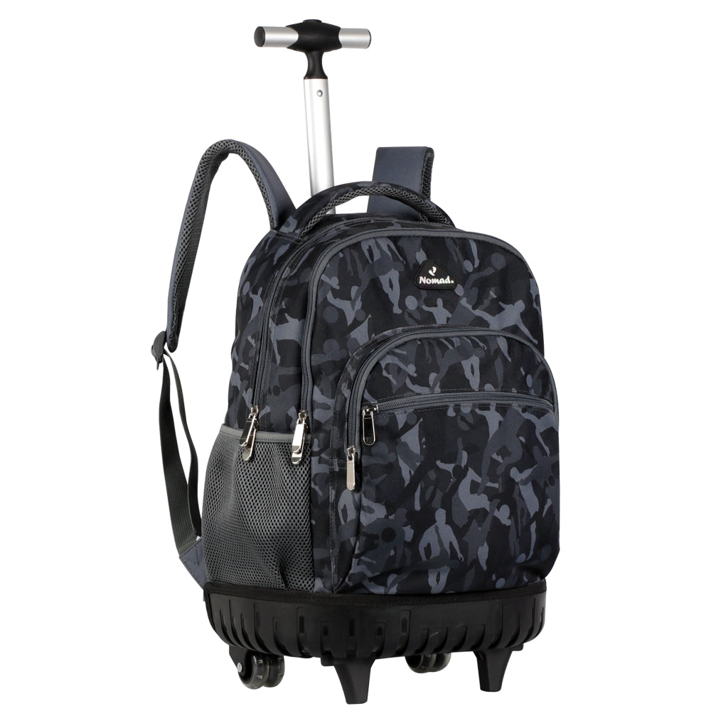 Nomad KidsSecondaryTrolleyBagFootballCamo