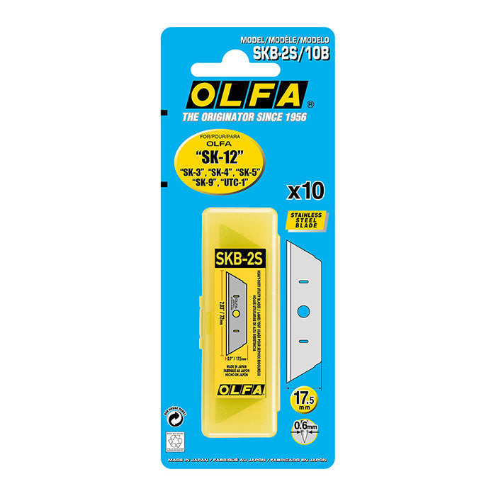 Olfa Utility Spare blades Fr SK4 5 9 12 Cs 10pc OL-SKB-2S/10B
