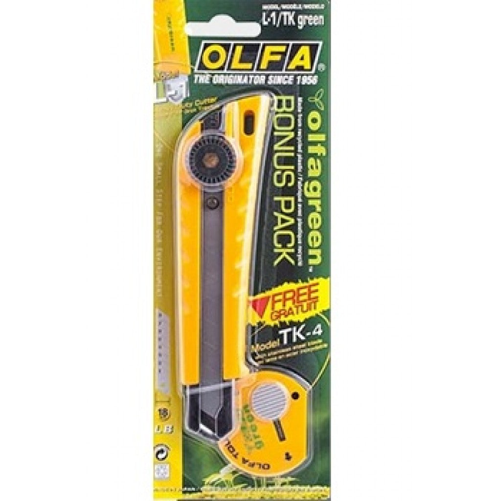Olfa Pack of L-1 1pc and TK 4 1pc OL-L-1/TK