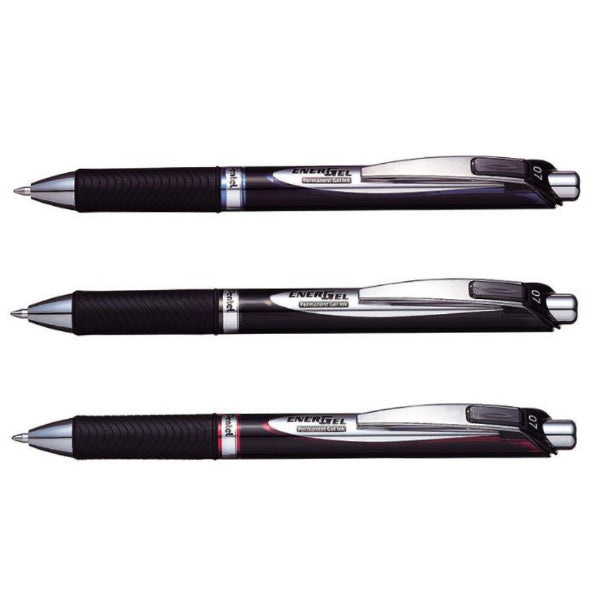 Pentel Energel Permanent Ink 0.7 mm Black Bls 1 Piece PE-BLP77-01A