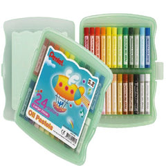 Pentel Oil Pastel 24 Color Large PP Case PE-GHTP-24C