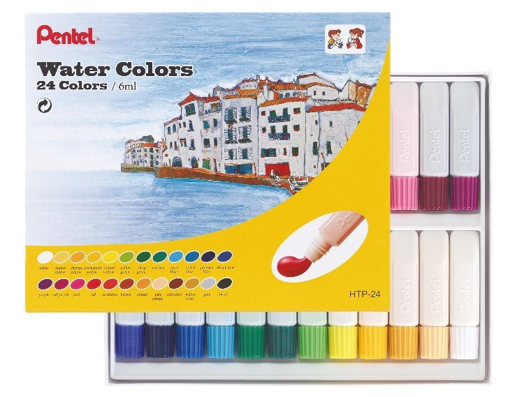 Pentel Water color 25 Color Set PE-HTP-24E