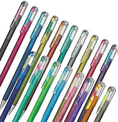 Pentel Hybrid Dual Metal lic Display Set 96 Pieces PE-K110-8SL