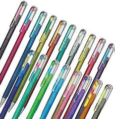 Pentel Hybrid Dual Metal lic Display Set 96 Pieces PE-K110-8SL