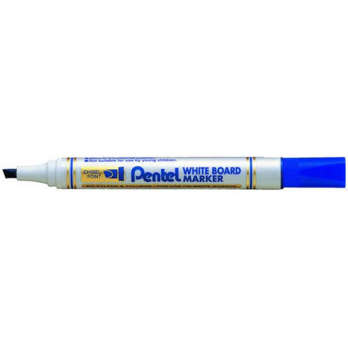 Pentel Marker White board red Chisel Blue PE-MW86-C