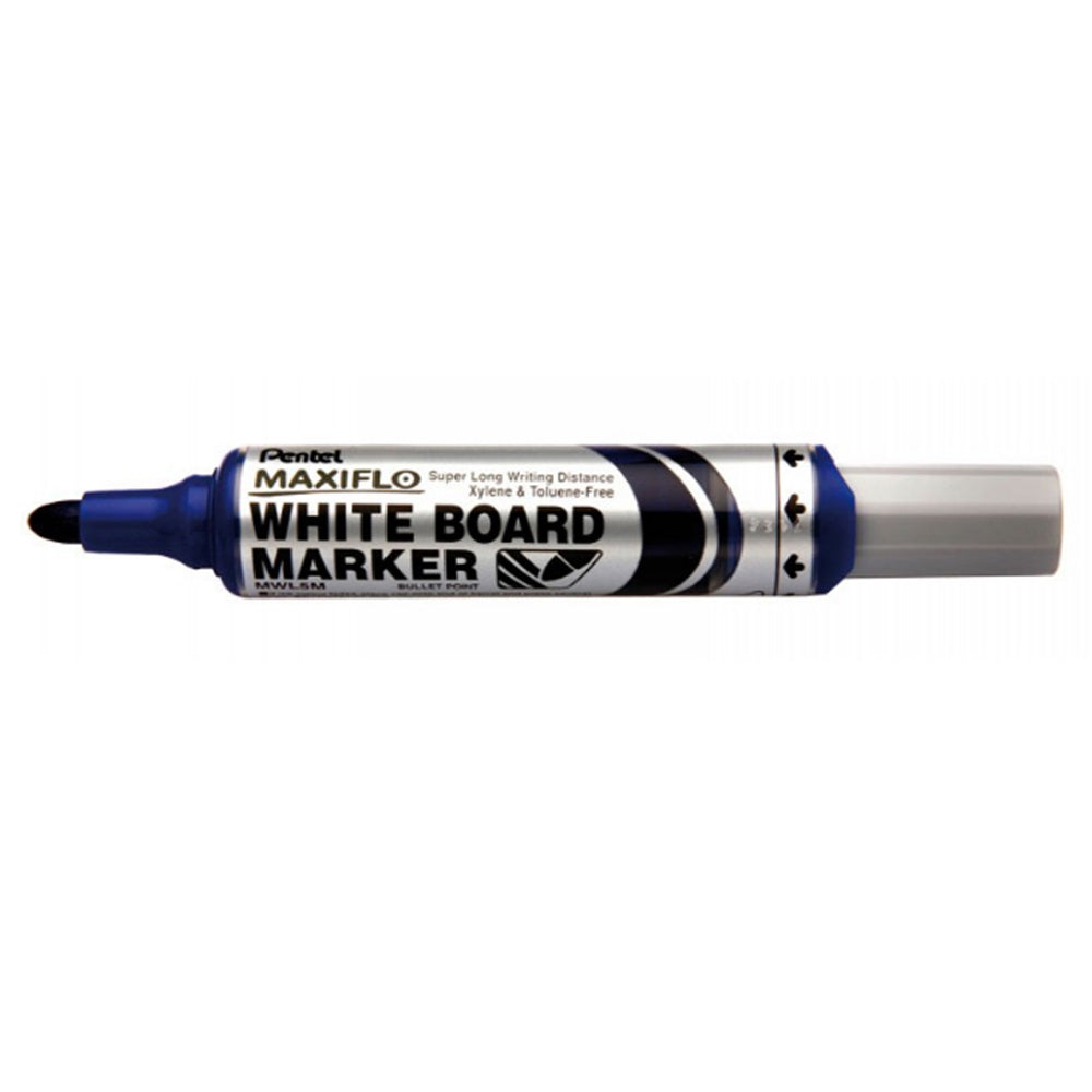 Pentel Maxiflo Whiteboard Marker Blt Blue PE-MWL5M-C