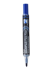 Pentel Maxiflo Whiteboard Marker Flex-Feel Blue PE-MWL5SBF-C