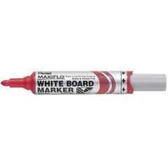 Pentel Maxiflo Broad with Bullet Tip Red PE-MWL5W-BX