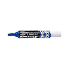 Pentel Maxiflo Whiteboard Marker Chisel Blue PE-MWL6-C