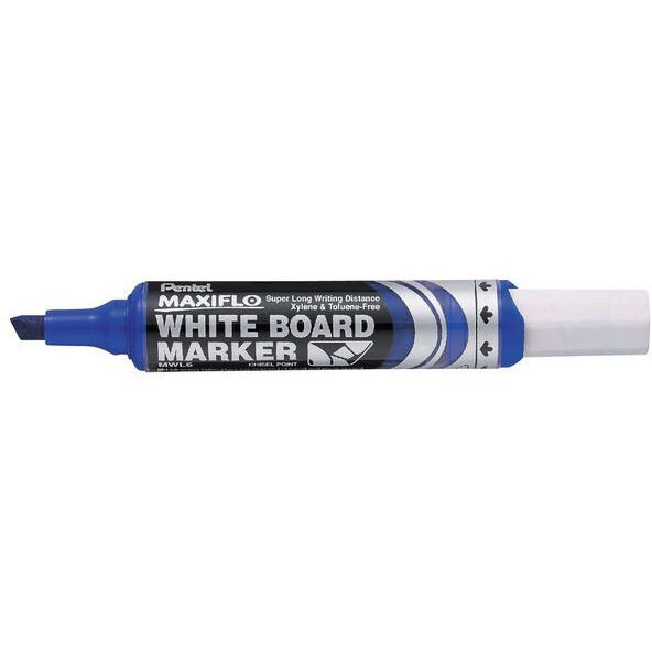 Pentel Maxiflo Whiteboard Marker Chisel Blue-1 Piece PE-MWL6-C-01