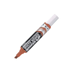 Pentel Maxiflo Whiteboard Marker Chisel Brown PE-MWL6-E